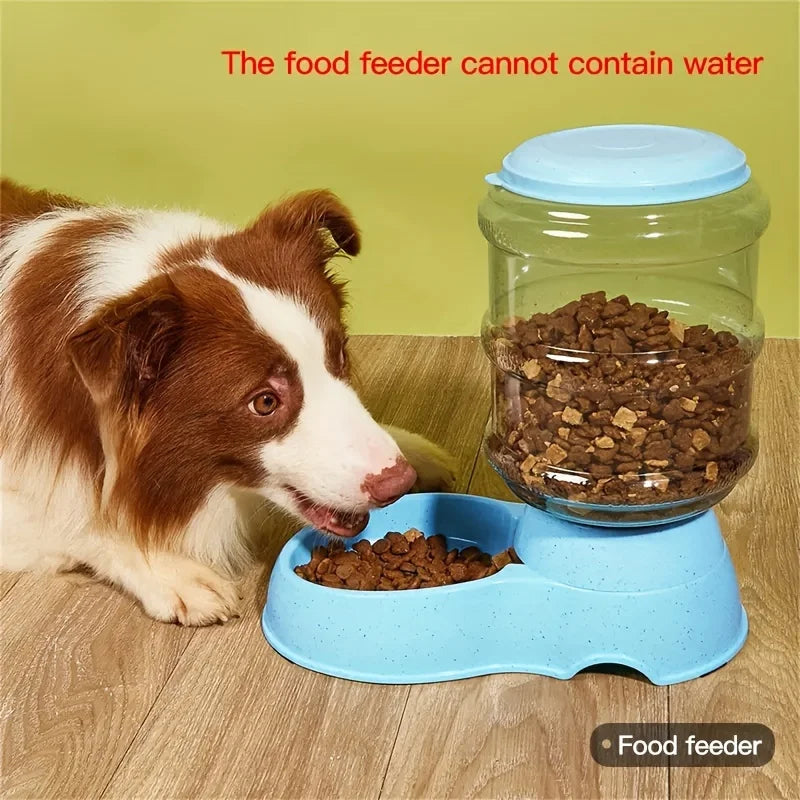 Pet dog and cat water feeding and feeder can be large capacity automatic water storage water feeder and feeder