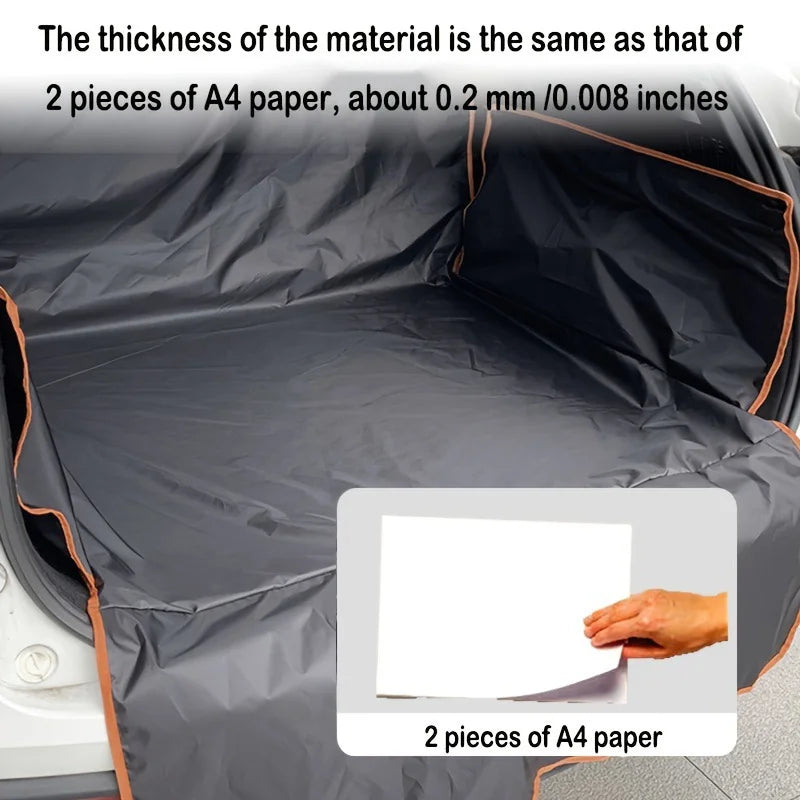 Car Cargo Liner Car Pet Waterproof Anti-fouling Rear Seat Cover Universal SUV Removable Washable Interior Isolated Cargo Liner