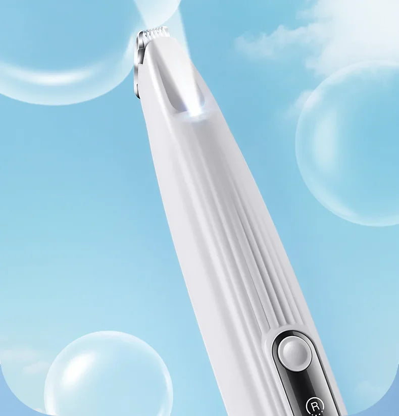 Portable Paw Trimmer With Led Light Rechargeable Cordless Nail Grinder Shaver for Cats And Dogs Nail Grooming