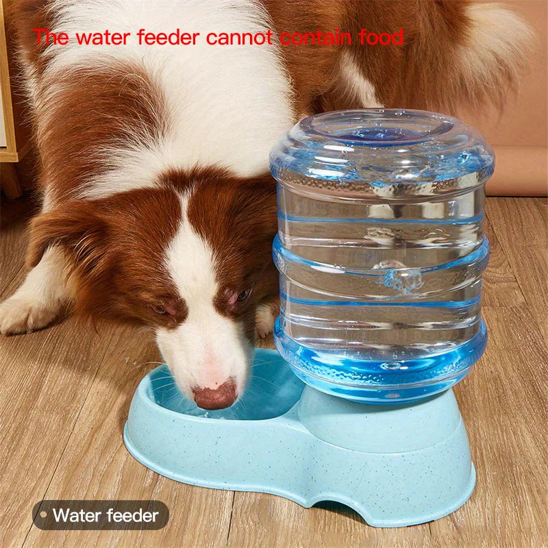 Pet dog and cat water feeding and feeder can be large capacity automatic water storage water feeder and feeder