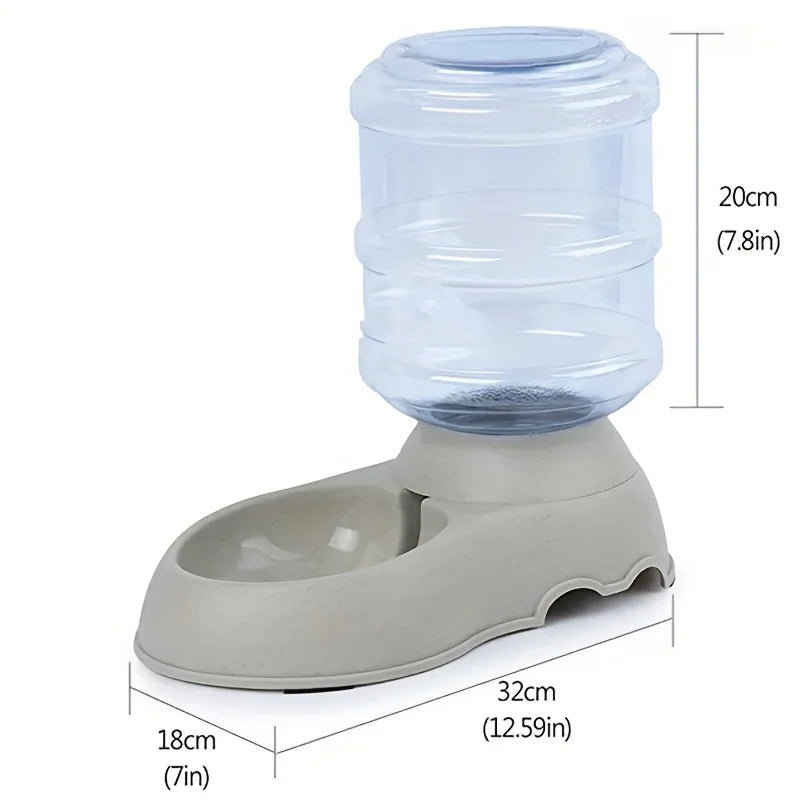 Pet dog and cat water feeding and feeder can be large capacity automatic water storage water feeder and feeder