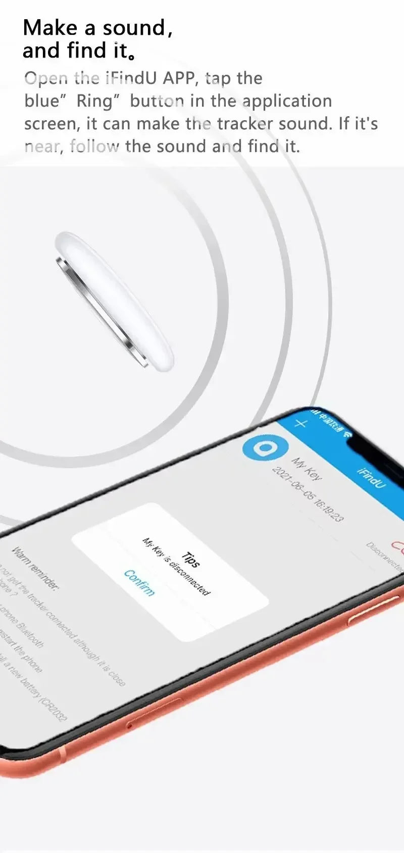 Xiaomi Tracker Pet Collar GPS System For FindMy App Airtag Smart Bluetooth Locator Child Finder Bag Anti-Loss Portable Tracker