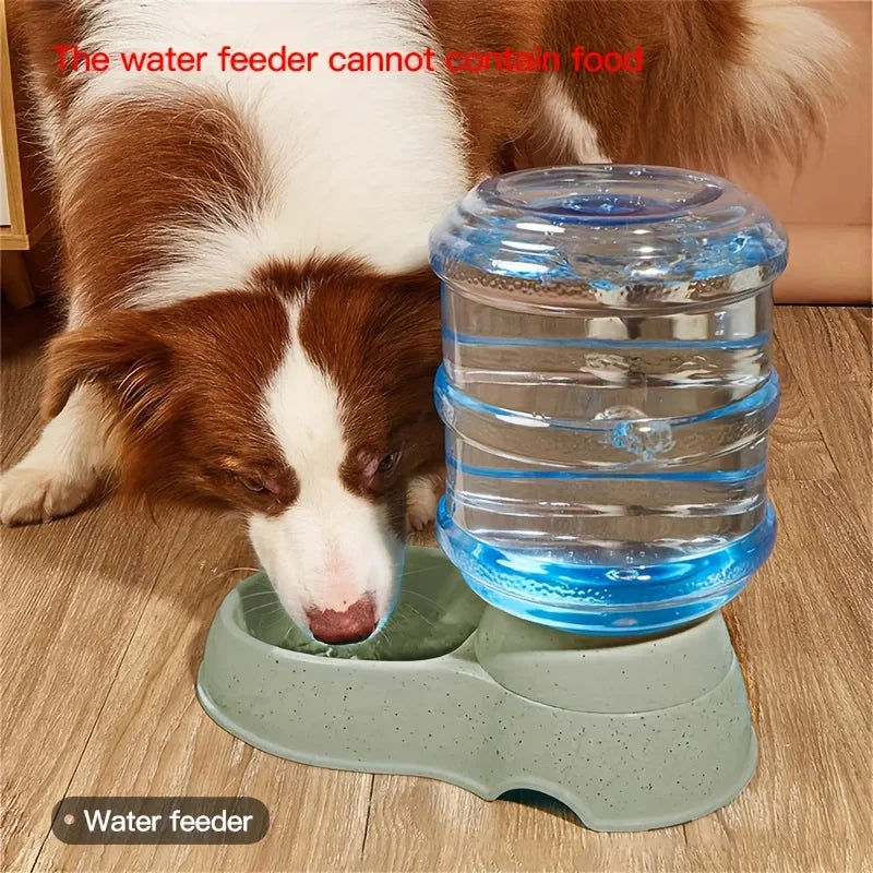 Pet dog and cat water feeding and feeder can be large capacity automatic water storage water feeder and feeder