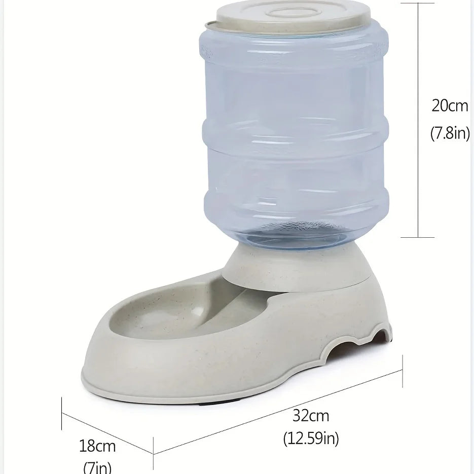 Pet dog and cat water feeding and feeder can be large capacity automatic water storage water feeder and feeder